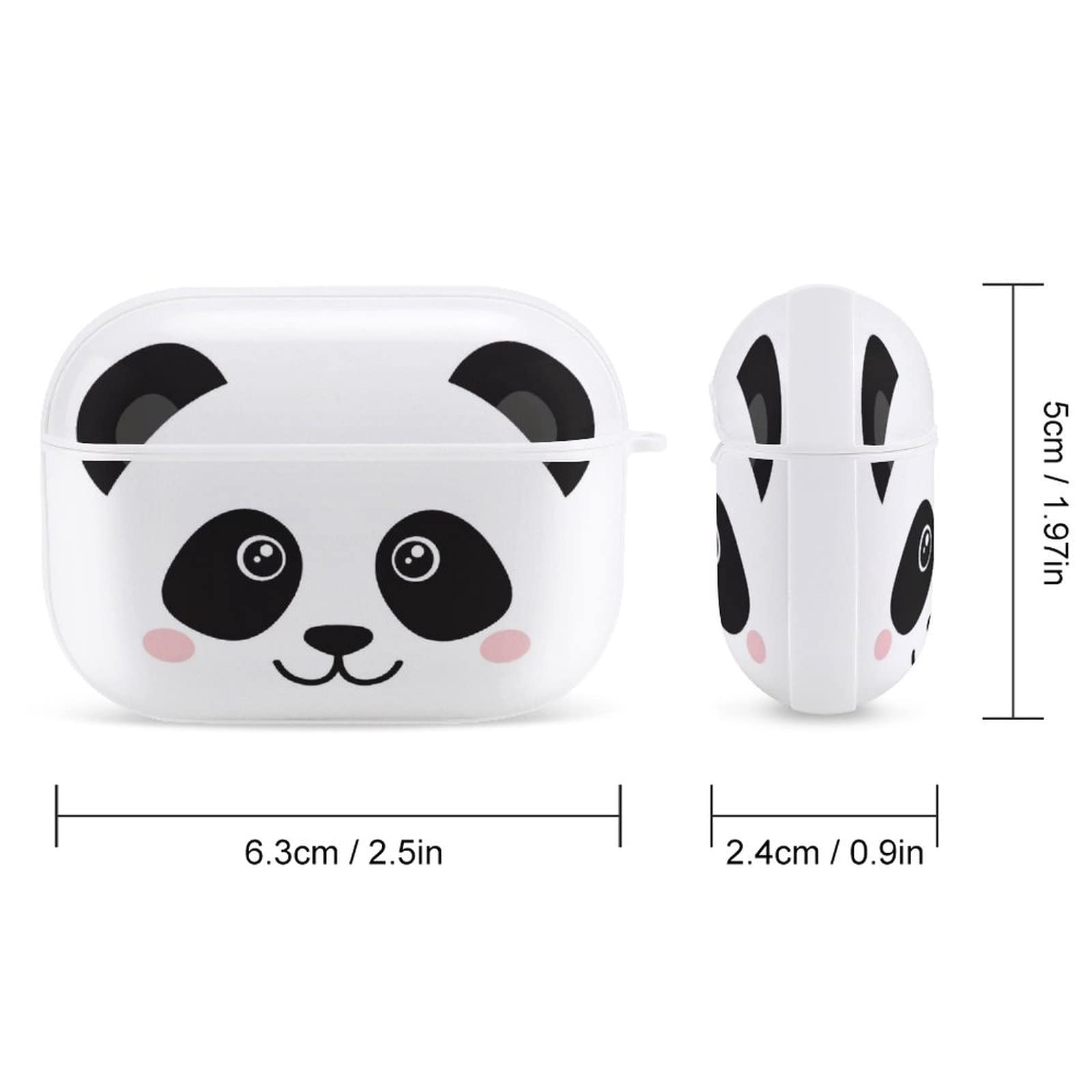 大人気‼️可愛いパンダ❤️AirPodsケースカバー キーチェーン付きシリコン製 Amazon.co.jp: AirPodsケースカバー キーチェーン付き エアーポッズ